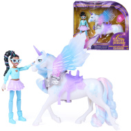 Einhorn-Akademie: Layla-Puppe und Glacier-Einhorn-Spielset - Spin Master