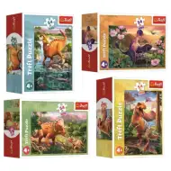 Erstaunliche Dinosaurier 54-teiliges Mini-Puzzle in verschiedenen Ausführungen - Trefl