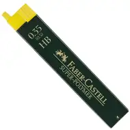 Faber-Castell: Eiseneinsatz SP 0,35mm 12 Stk HB