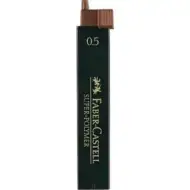 Faber-Castell: Minen 12 Stück, 0,5 mm, 2H