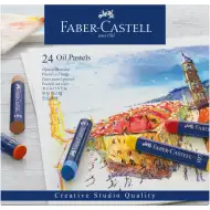Faber-Castell: Ölkreide-Set, 24 Stück