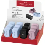 Faber-Castell: Sleeve Mini Harmonie Anspitzer in vier Farben 1 Stück