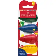 Faber-Castell: Tropfenförmiges Wachsmalkreide-Set, 4 Stück
