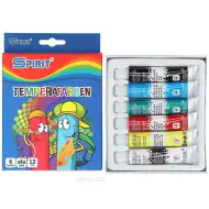 Farbtemperasatz 6x12ml