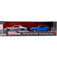 Fast &amp; Furious: Doppelpack – Brian Nissan Skyline GT-R R34, 2-teiliges Auto-Modell-Set, Maßstab 1:32 – Jada Toys