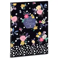Floral Prism kariertes Heft A/4