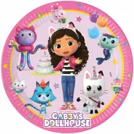 Gabis Puppenhaus 8-teiliges Pappteller-Set 23 cm