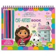 Gabis Puppenhaus Cat-Artist Malbuch – Lisciani