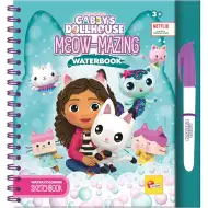 Gabys Puppenhaus Meow-Mazing Wasser-Malbuch – Lisciani