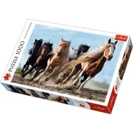 Galoppierende Pferde 1000-teiliges Premium-Puzzle - Trefl