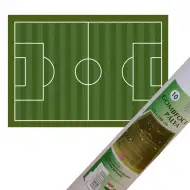 Großes Tipp-Kick-Spielfeld in einem 120x184 cm großen Aufbewahrungsbehälter