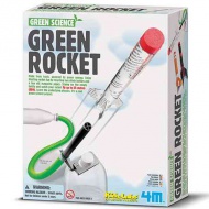 Grünes Raketen‑Set, wissenschaftliches Spielzeug