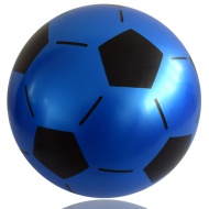 Gummiball mit Fußballmuster, 22 cm, in verschiedenen Farben