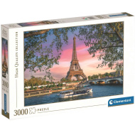HQC Eiffelturm, Paris 3000-teiliges Puzzle - Clementoni