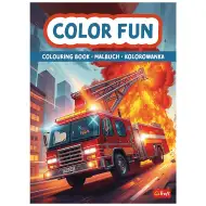Helden in der Stadt Rettungsfahrzeuge Malbuch - Trefl