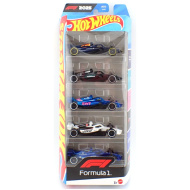Hot Wheels Formel 1 5‑teiliges Miniaturauto‑Set 1:64 – Mattel