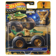 Hot Wheels Monster Trucks: Crocovile Champion-Monster-Spielzeugauto mit Pokal 1:64 - Mattel