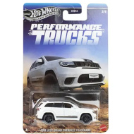 Hot Wheels Silver Series: 2019 Jeep Grand Cherokee Trackhawk Modellauto im Maßstab 1:64 - Mattel