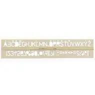 ICO: Koh-I-Noor Buchstabenschablone 20mm