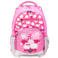 ICO: LizzySuli Kittok Stars Purrfect Active+ mit Katzenmotiv, ergonomischer 27‑Liter‑Schulranzen/Rucksack