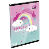 ICO: LizzySuli Lollipop Rainbow Hausaufgabenheft A5, 40 Blatt