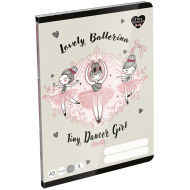 ICO: LizzySuli Lovely Ballerina Tiny Dancer liniertes Heft für die 2. Klasse A/5 16-32