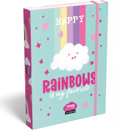 ICO: Lizzysuli Lollipop Rainbow Heftbox mit Gummizug A5