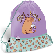 ICO: Lizzysuli Lollipop Turnbeutel/Sporttasche mit Capybara-Motiv