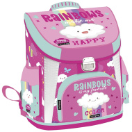 ICO: Lizzysuli Premium Lollipopp Rainbow ergonomische Schultasche, Rucksack 39 x 35 x 24 cm