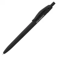 ICO: Student schwarzer 0,7 mm Kugelschreiber mit blauer Tinte