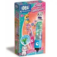 Idee! Mini-Textmarker-Set mit niedlichen Tieren - Clementoni