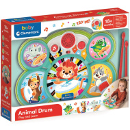 Interaktives Schlagzeug-Set mit Tiermotiven – Clementoni Baby