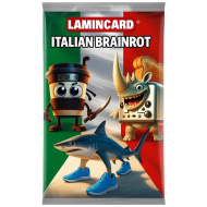 Italienische Brainrot Lamincard-Sammelkarte
