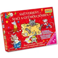 Käsewettbewerb und Bär im Obstgarten Geschicklichkeitsspiel - D-Toys
