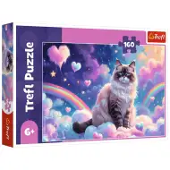 Kätzchen im Reich der Wolken 160-Teile-Puzzle – Trefl