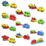 Kid Cars Autos mit Anhänger - Wader