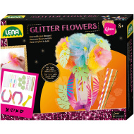 LENA: Kreativset zum Basteln eines glitzernden Blumenstraußes