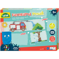 LENA: Panorama Mosaik XL, transparentes Punkt-Set 10 mm, 400-teilig