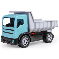 Lena: Riesiger Dumper in türkisblau-grau, 63 cm