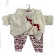 Llorens: Babyset mit Bären- und Hasen-Hose für 43 cm große Puppen