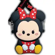 Luna: 3D Minnie Maus Figuren-Geldbörse mit Schulterriemen