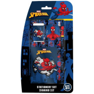 Luna: 5-teiliges Schreibset mit Spider-Man-Motiv