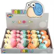 Luna: Aufziehbares Kinderspielzeug – rasende leuchtende Schnecke, verschiedene Ausführungen, 1 Stück