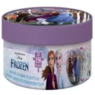 Luna: Die Eiskönigin 2 – 2-in-1 150-teiliges rundes ausmalbares Puzzle
