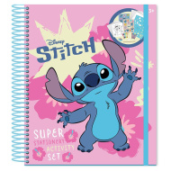 Luna: Disney Stitch 45-teiliges kreatives Bastel- und Schreibwaren-Set