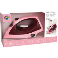 Luna: Happy Family rosa elektrisches Bügeleisen mit Licht und Sound