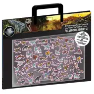 Luna: Jurassic World Aufkleber-Set mit 140 Aufklebern und 4 Hintergründen