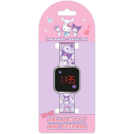 Luna: Kuromi LED-Armbanduhr