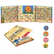 Luna: Magnetisches, faltbares „Leiterspiel und Schlangen“ mit Disney Stitch Figuren