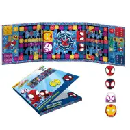 Luna: Magnetisches, faltbares „Mensch ärgere dich nicht“-Brettspiel mit Spidey-Figuren